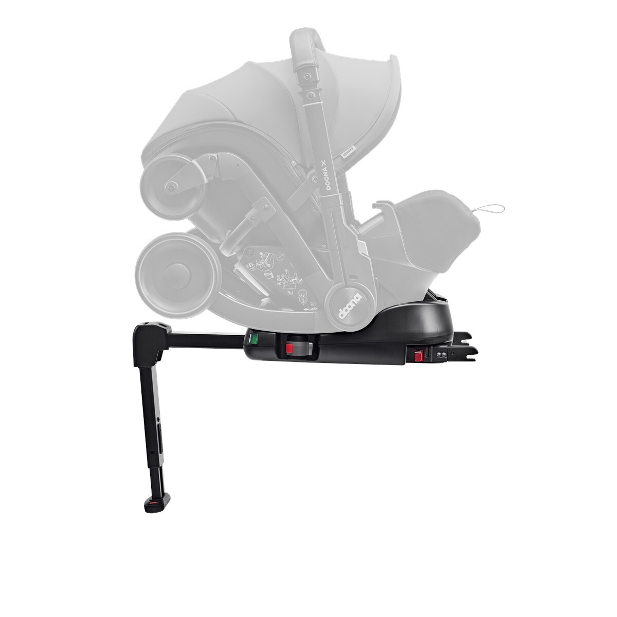 Doona X Bebek Arabasına Dönüşen Tekerlekli Ana Kucağı alana Doona X Isofix Baza %10 İndirimli