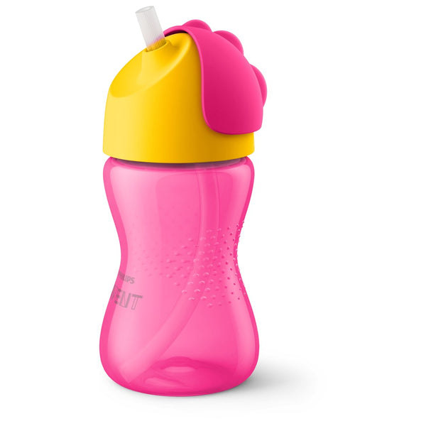 Avent Desenli Pipetli Bardak 300 ml Kız - TestRenk