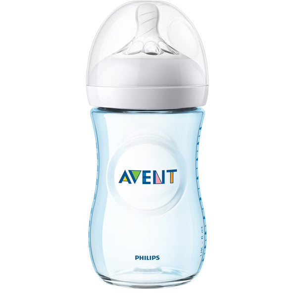 Avent Natural PP Biberon 260 ml Tekli - Mavi