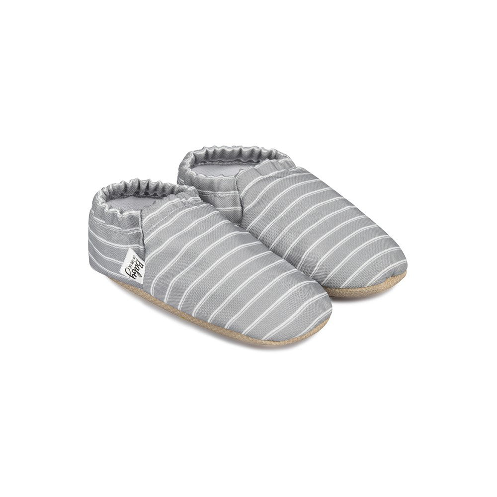 Baby On The Go Bebek Patiği - Grey Stripe