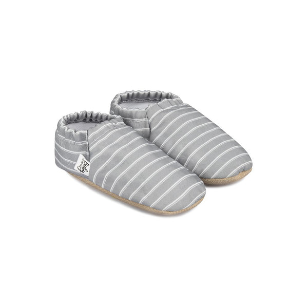 Baby On The Go Bebek Patiği - Grey Stripe