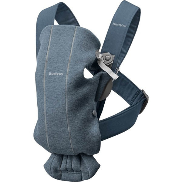BabyBjörn Kanguru Mini 3D Cotton Jersey - Dove Blue
