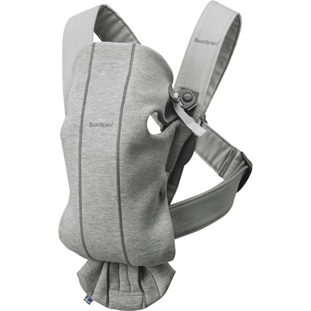 BabyjBörn Kanguru Mini 3D Cotton Jersey - Light Grey