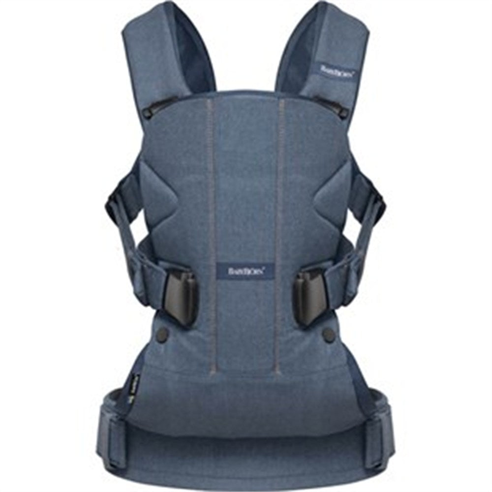 BabyBjörn Kanguru One Cotton Mix - Denim Midnight Blue