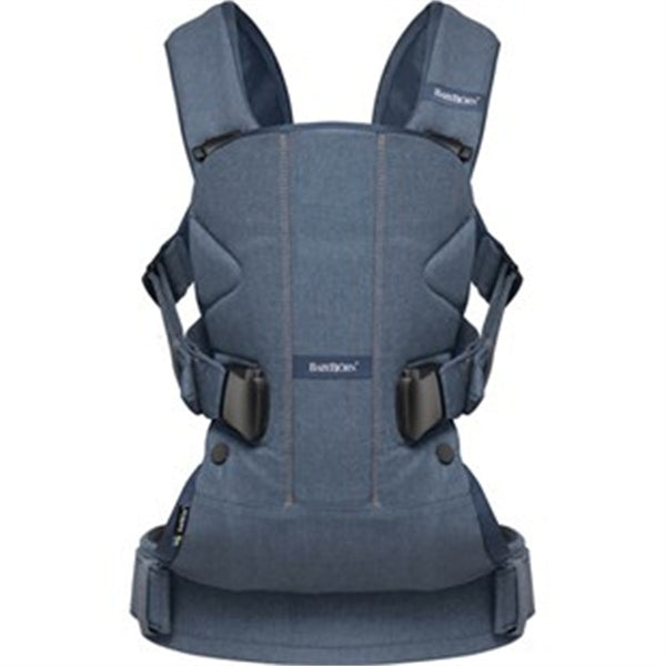 BabyBjörn Kanguru One Cotton Mix - Denim Midnight Blue