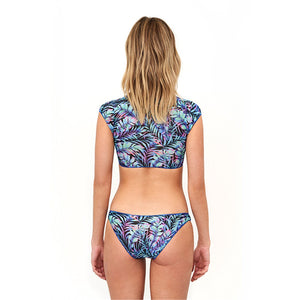 Blankkini Kısa Kol Bikini Üstü Seychelles