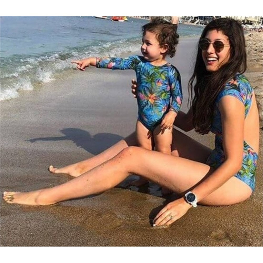 Blankkini Kız Çocuk Mayosu Mawai