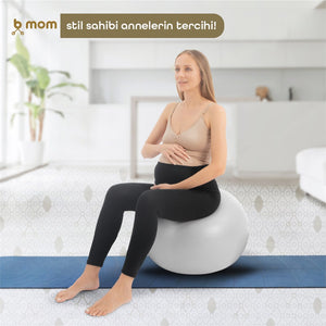 Bmom Hamilelik ve Lohusalık Uzun Taytı Black - Siyah