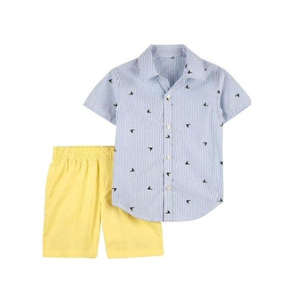 Carter's Erkek Bebek 2'li Şortlu Set Çok Renkli
