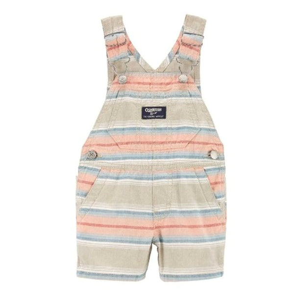 Carter's Erkek Bebek Salopet Şort Çok Renkli