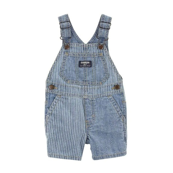 Carter's Erkek Bebek Salopet Şort Mavi