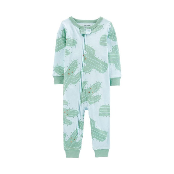 Carter's Erkek Bebek Uyku Tulumu - Mavi Kaktüslü