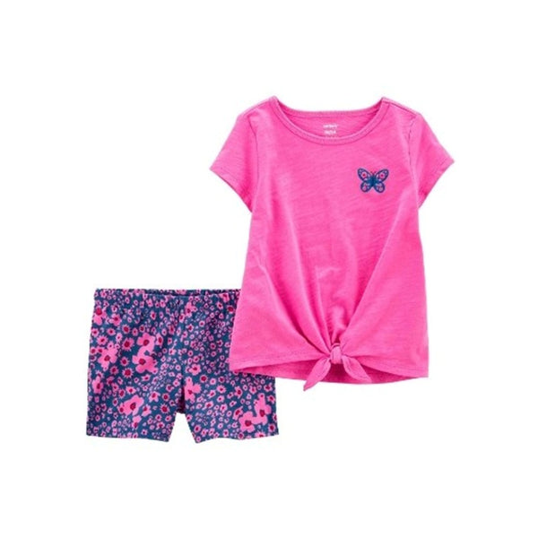 Carter's Kız Bebek 2'li Şortlu Set Çok Renkli