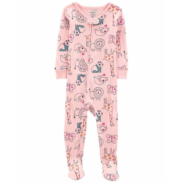 Carter's Kız Bebek Tulum Pembe Hayvanlı