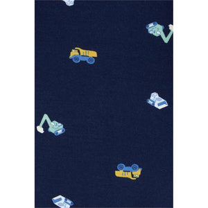 Carter's Layette Erkek Bebek 3'lü Body Set - Lacivert/Sarı İş makinası