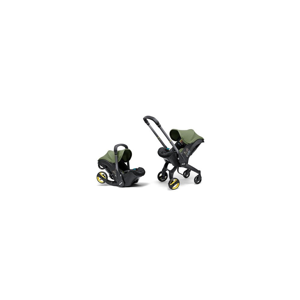 Doona i Bebek Arabasına Dönüşen i-Size Ana Kucağı Oto Koltuğu Isofix Baza Hediyeli - Desert Green