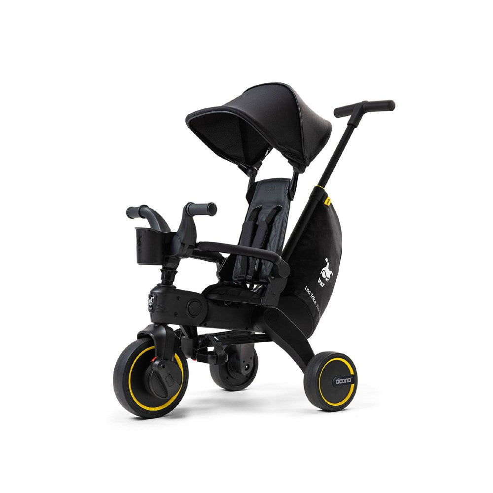 Doona Liki Trike Tek Parça Katlanır 3 Tekerlekli Bebek Bisikleti Özel Koleksiyon - Midnight