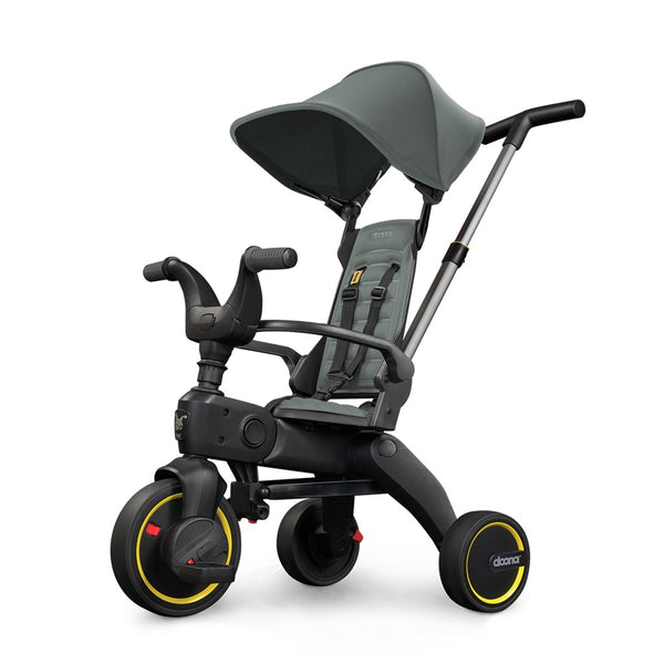 Doona Liki Trike Tek Parça Katlanır 3 Tekerlekli Bebek Bisikleti S1 - Slate Green