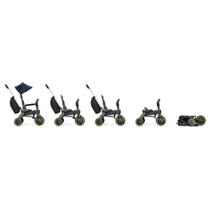 Doona Liki Trike Tek Parça Katlanır 3 Tekerlekli Bebek Bisikleti S3 - Flame Red