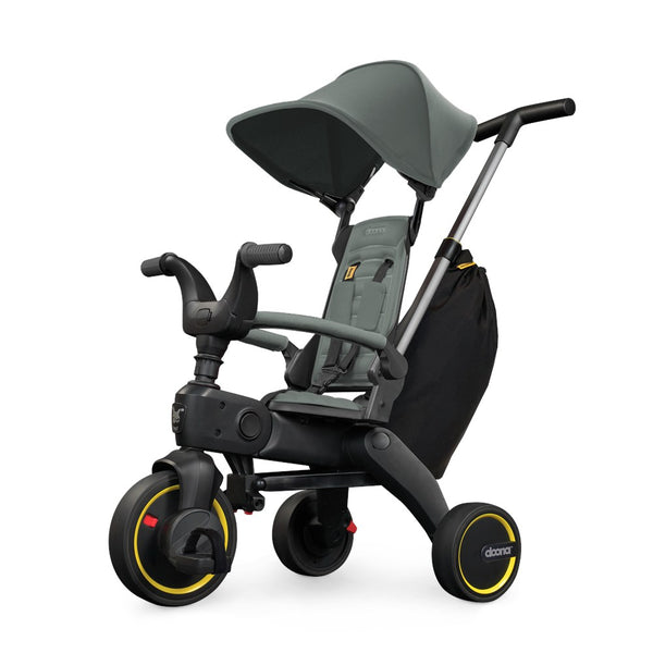 Doona Liki Trike Tek Parça Katlanır 3 Tekerlekli Bebek Bisikleti S3 - Slate Green