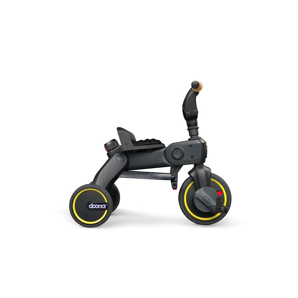 Doona Liki Trike Tek Parça Katlanır 3 Tekerlekli Bebek Bisikleti S5 - Nitro Black