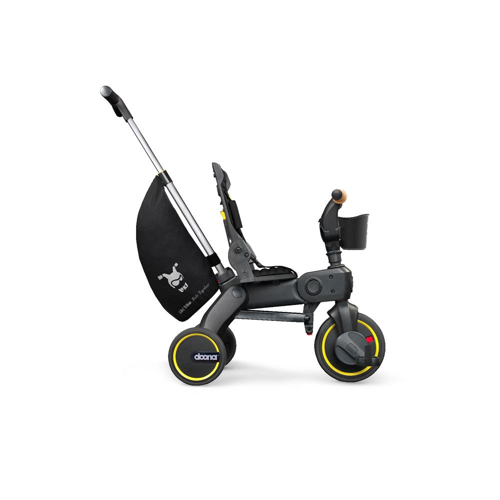 Doona Liki Trike Tek Parça Katlanır 3 Tekerlekli Bebek Bisikleti S5 - Nitro Black