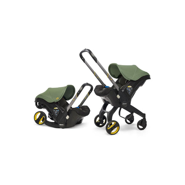 Doona+ Bebek Arabasına Dönüşen Tekerlekli Gr 0 Ana Kucağı Oto Koltuğu - Desert Green