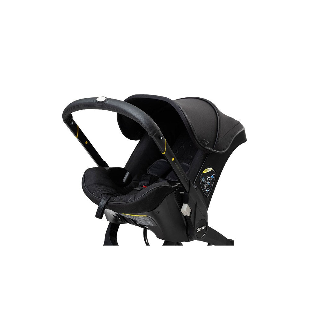 Doona+ Bebek Arabasına Dönüşen Tekerlekli Gr 0 Ana Kucağı Oto Koltuğu Özel Koleksiyon - Midnight