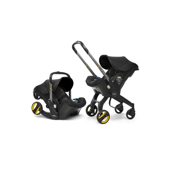Doona+ Bebek Arabasına Dönüşen Tekerlekli Gr 0 Ana Kucağı Oto Koltuğu - Nitro Black