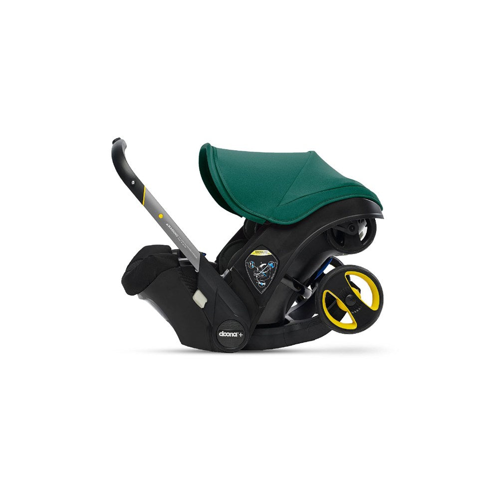 Doona+ Bebek Arabasına Dönüşen Tekerlekli Gr 0 Ana Kucağı Oto Koltuğu - Racing Green