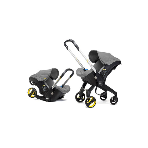 Doona+ Bebek Arabasına Dönüşen Tekerlekli Gr 0 Ana Kucağı Oto Koltuğu - Storm Grey