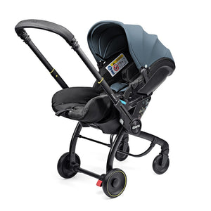 Doona X Bebek Arabasına Dönüşen Tekerlekli Gr 0 i-Size 3 Yatış Pozisyonlu Ana Kucağı Oto Koltuğu - Ocean Blue