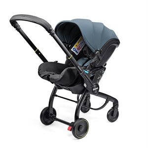 Doona X Bebek Arabasına Dönüşen Tekerlekli Gr 0 i-Size 3 Yatış Pozisyonlu Ana Kucağı Oto Koltuğu - Ocean Blue
