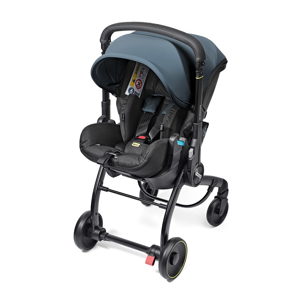 Doona X Bebek Arabasına Dönüşen Tekerlekli Gr 0 i-Size 3 Yatış Pozisyonlu Ana Kucağı Oto Koltuğu - Ocean Blue