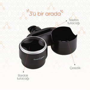 Gezenbebe 3’ü 1 Arada Bebek Arabası Telefon, Şişe ve Atıştırmalık Tepsisi