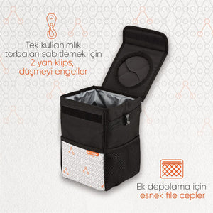 Gezenbebe Araba İçin Çöp Çantası