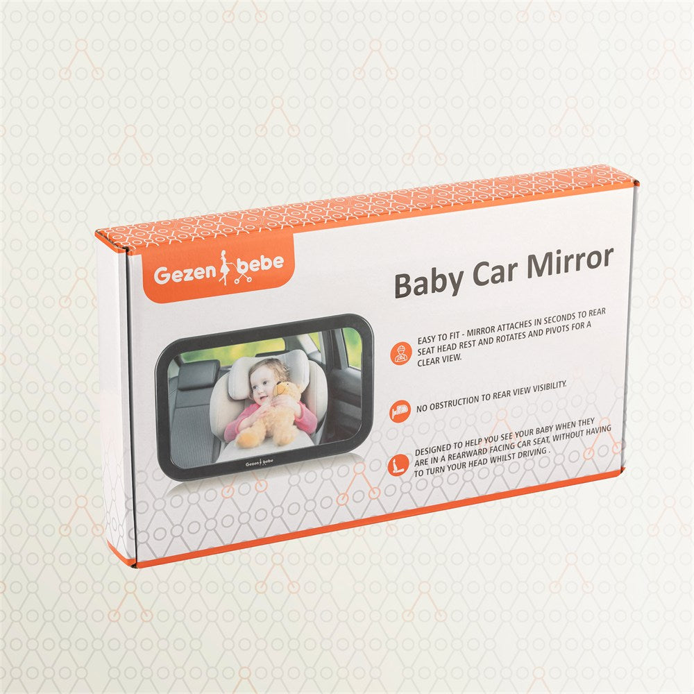 Gezenbebe Arka Koltuk Bebek Aynası
