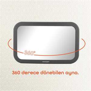 Gezenbebe Arka Koltuk Bebek Aynası