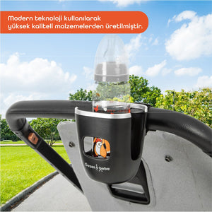 Gezenbebe Bebek Arabası Bardak Tutucu