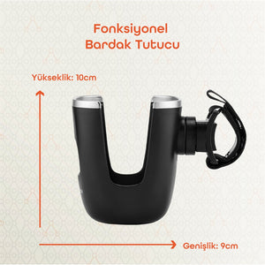 Gezenbebe Bebek Arabası Bardak Tutucu