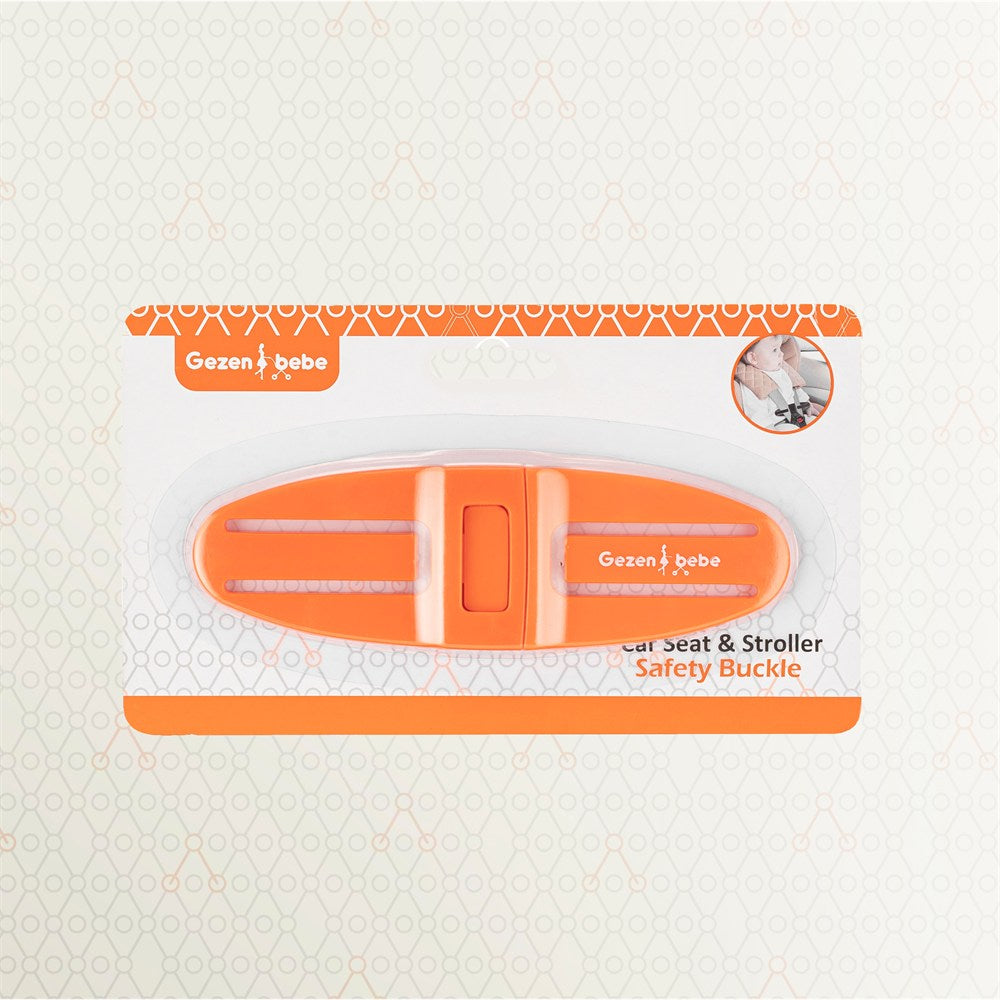 Gezenbebe Bebek Emniyet Kemer Klipsi Orange