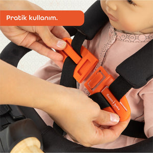 Gezenbebe Bebek Emniyet Kemer Klipsi Orange