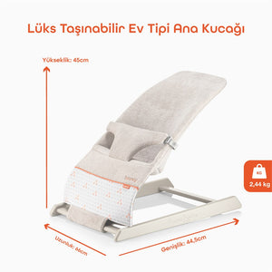 Gezenbebe Bouncy Ev Tipi Ana Kucağı - Mist