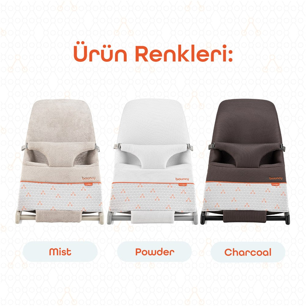 Gezenbebe Bouncy Ev Tipi Ana Kucağı - Powder