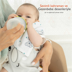Gezenbebe Hero 3'lü Bebek-Çocuk Fular Önlük Seti Koala