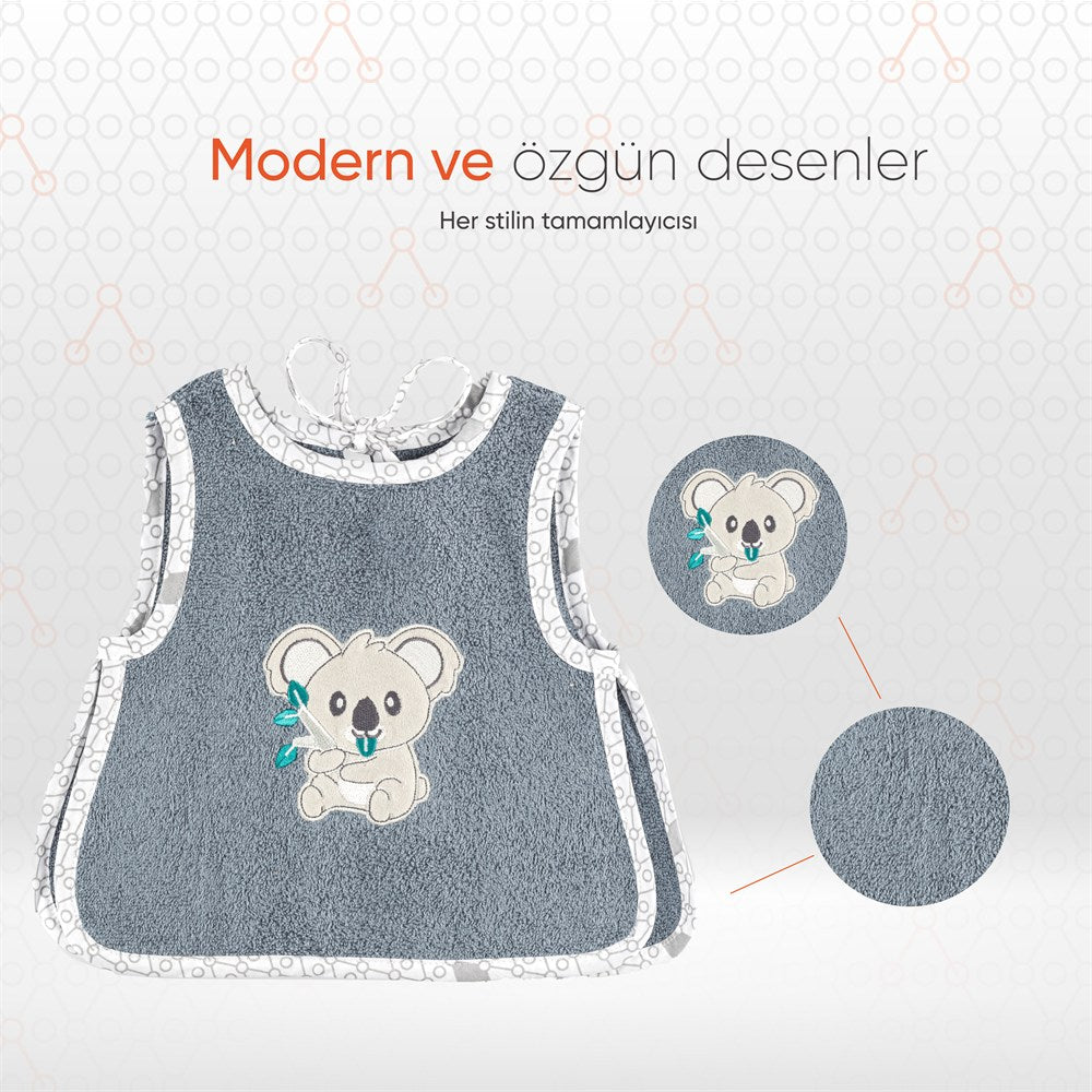 Gezenbebe Hero 3'lü Çocuk Önlük Seti Koala