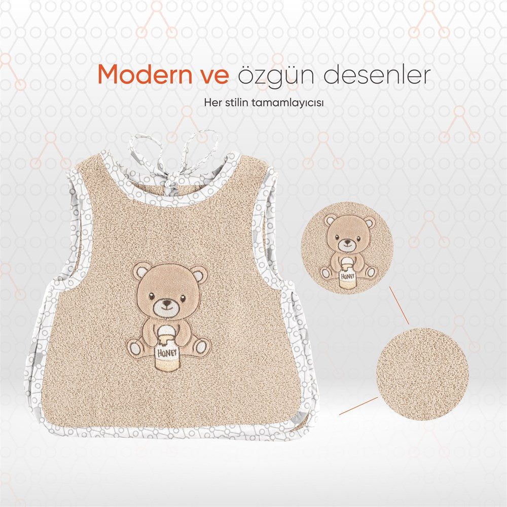 Gezenbebe Hero 3'lü Çocuk Önlük Seti Teddy