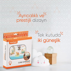 Gezenbebe Hero Araba İçin Bebek Güneşliği (2 Adet)