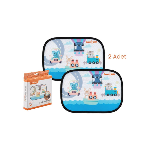 Gezenbebe Hero Araba İçin Bebek Güneşliği (2 Adet)