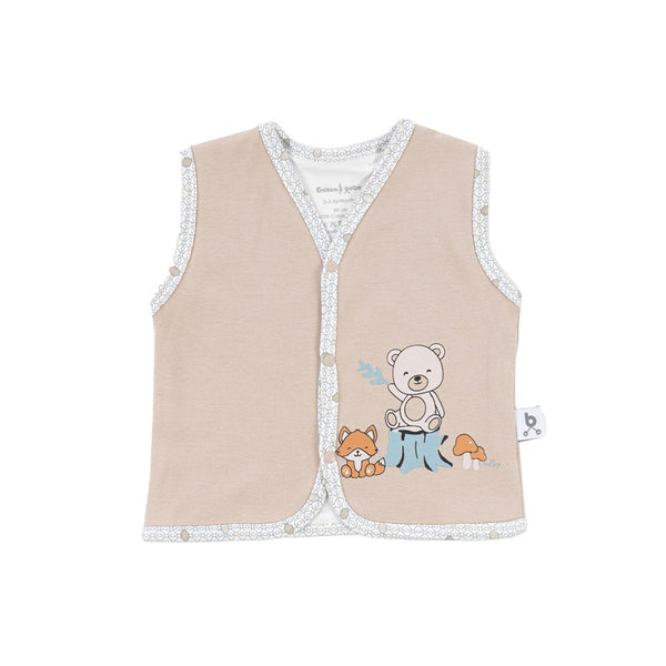 Gezenbebe Hero Bebek Yeleği Teddy (Organik)